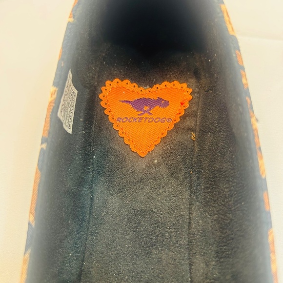 Rocket Dog Leopard Print Satin Slip On Flats. Like New Condition - Picture 8 of 8